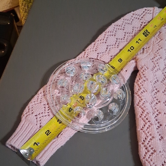 Old Navy Lace Knit Cardigan in Light Pink  100% Cotton Size 4T - Picture 6 of 6